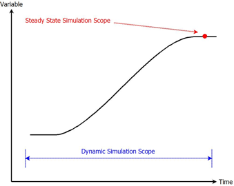 Comparison of Steady State and Dynamic Model Scopes